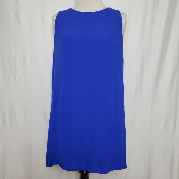 Lulu's Blue Mini Dress SZ Medium - Picture 1 of 3